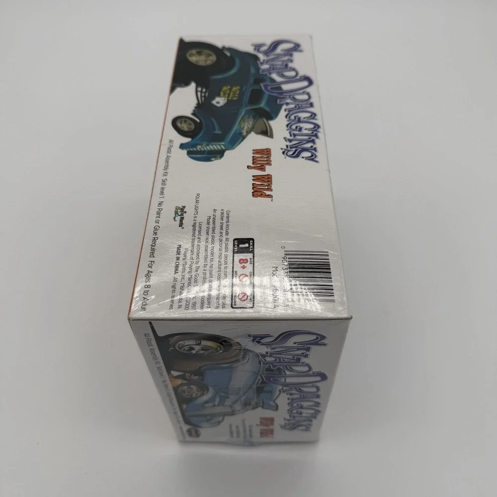 Vintage Snap Draggins Willy Fast Model Kit Polar Lights Willys New Sealed #6001A